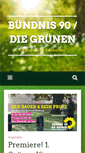 Mobile Screenshot of gruene-salzkotten.de